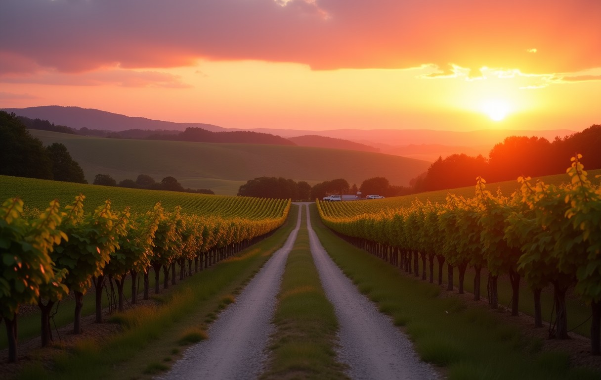 Onde assistir ao pôr do sol — Estrada do Vinho: um roteiro fotográfico ao entardecer Onde assistir ao pôr do sol — Estrada do Vinho: um roteiro fotográfico ao entardecer